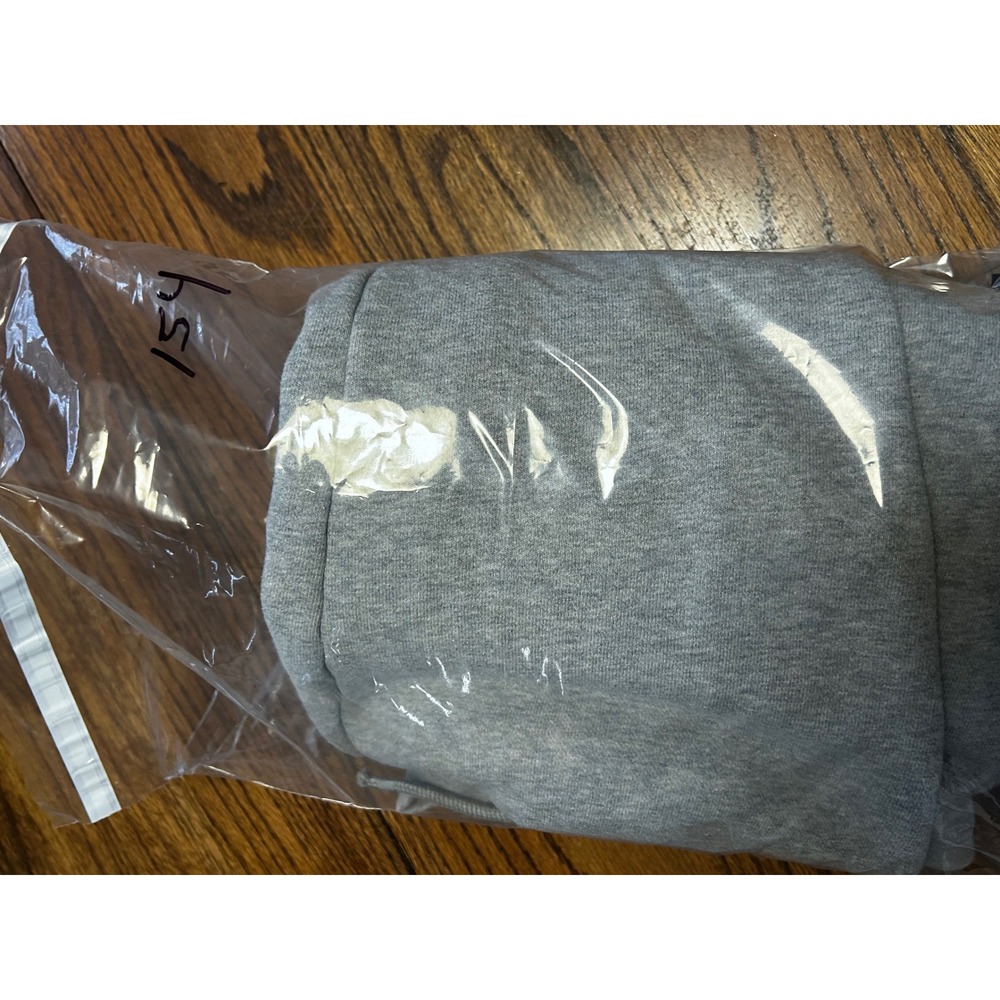 Adidas Originals Trefoil Heather Gray Primegreen Fleece Joggers Mens Size M - Picture 7 of 7